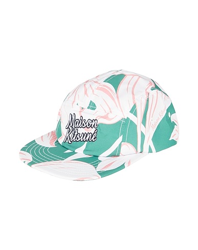 MAISON KITSUNÉ 帽子 グリーン ポリエステル 100%