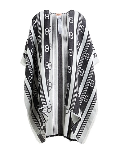 TWINSET Sciarpe e foulard Nero 52% Acrilico, 30% Viscosa, 18% Poliestere