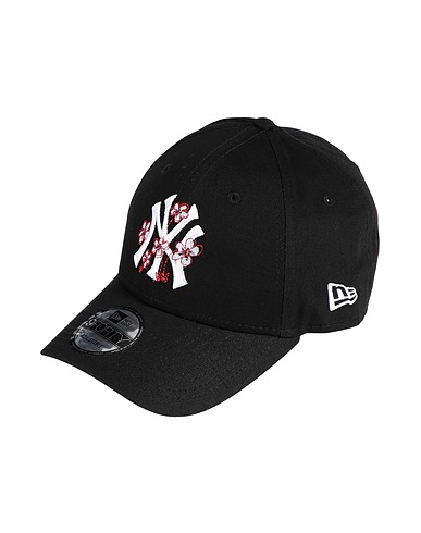 NEW ERA Sportliche Accessoires FLOWER ICON 9FORTY 
 Schwarz 100% Baumwolle