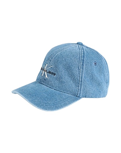 CALVIN KLEIN JEANS Hat Blue 100% Cotton