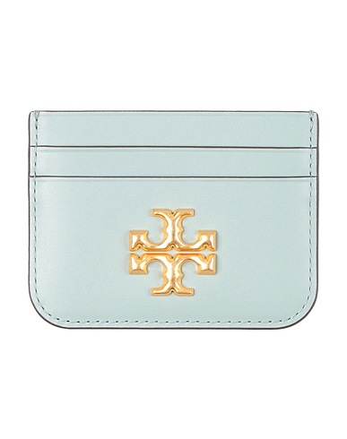 TORY BURCH Small Leather Goods Sage green Leather