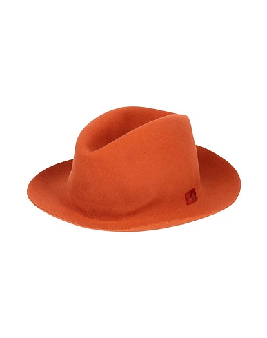 BORSALINO Mützen & Hüte Rostrot 100% Haar