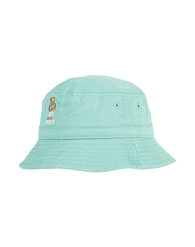 POLO RALPH LAUREN 帽子 ライトグリーン コットン 100%