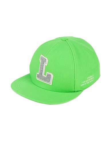 LARDINI Hat Light green 80% Wool, 20% Polyamide