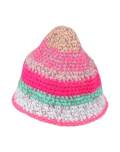 RED(V) Hat Pink 35% Mohair wool, 25% Acrylic, 24% Polyamide, 8% Cotton, 8% Synthetic fibers