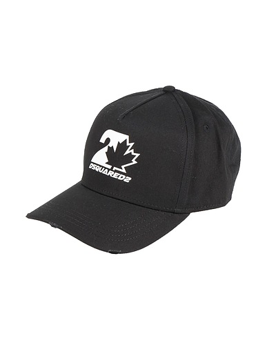 DSQUARED2 Chapeau Noir 100% Coton