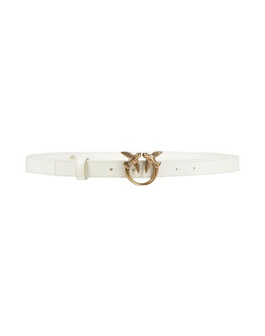 PINKO Cintura Sottile Bianco Pelle