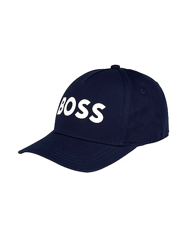 BOSS Cappello Blu notte 100% Cotone
