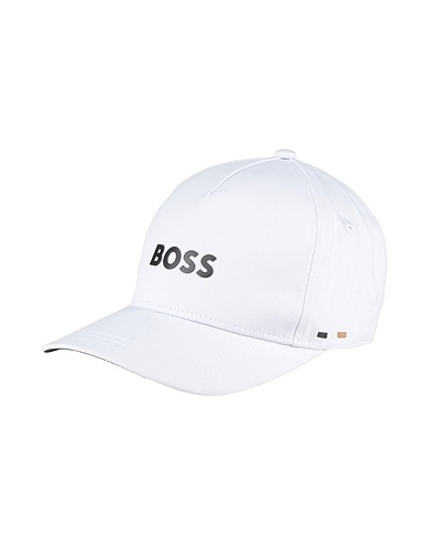 BOSS Hat White 100% Cotton