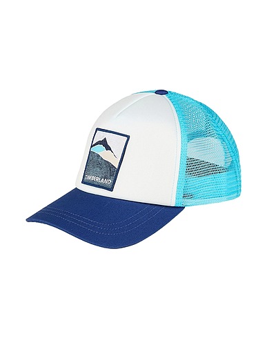 TIMBERLAND Cappello Blu navy 100% Poliestere, Cotone
