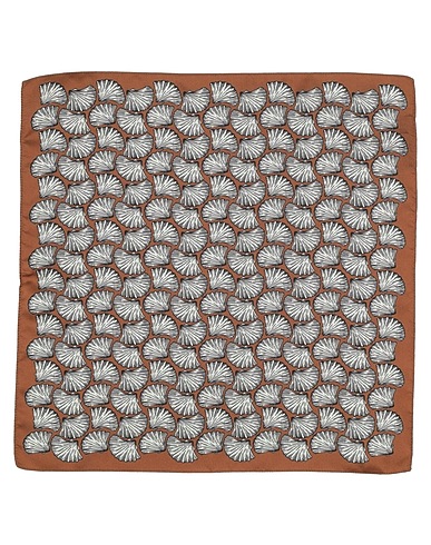 ZEGNA Sciarpe e foulard Senape 100% Seta