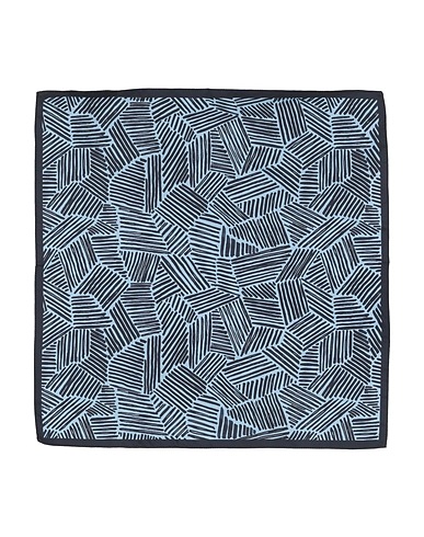 ZEGNA Sciarpe e foulard Blu navy 100% Seta