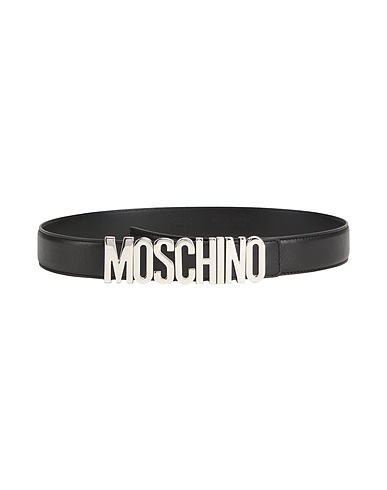 MOSCHINO Leather belt NERO Leather
