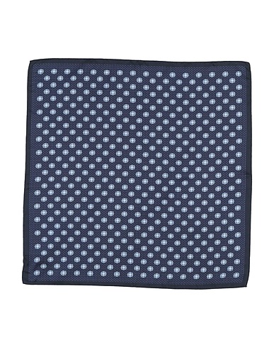 ZEGNA Scarves and foulards Navy 100% Silk