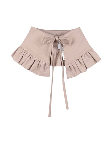 MSGM Scarves and foulards Taupe 67% Cotton, 33% Linen
