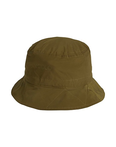 VICOLO Hat Military green 100% Polyester