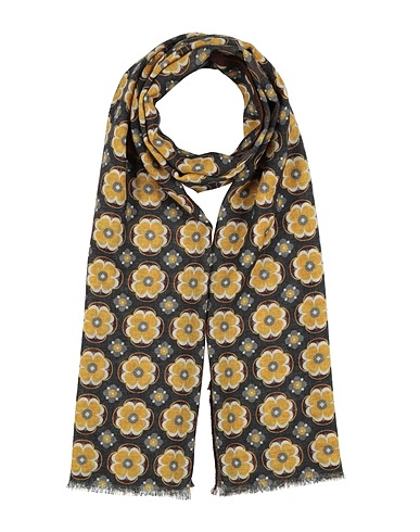 L.B.M. 1911 Scarves and foulards Dark brown 100% Wool