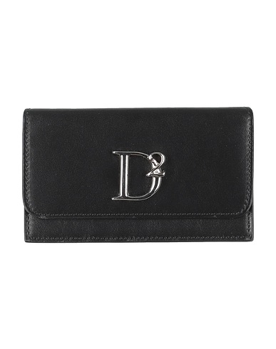 DSQUARED2 Portadocumenti Nero Pelle
