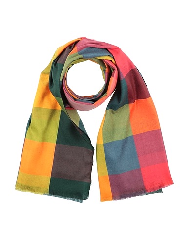 LOU LOU BELLE VILLE PARIS Sciarpe e foulard Verde 60% Viscosa, 30% Cotone, 10% Lana