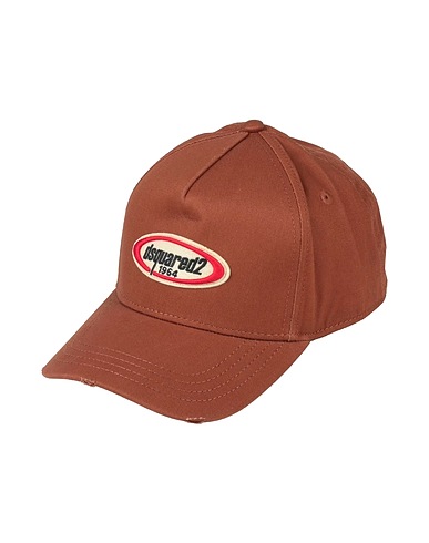 DSQUARED2 Hat Brown 100% Cotton