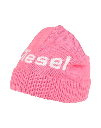 DIESEL Hat Magenta 55% Wool, 45% Cotton