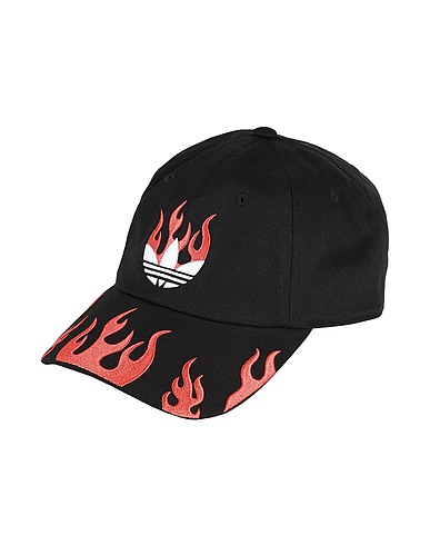 ADIDAS ORIGINALS Hat FLAMES DAD CAP
 Black 100% Cotton