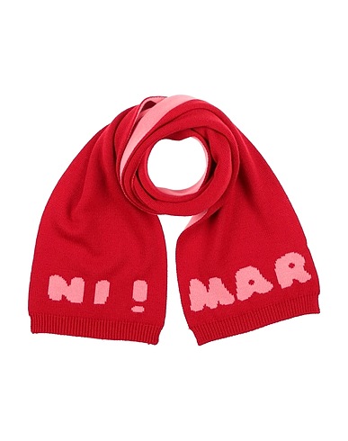 MARNI Scarves and foulards Red 50% Acrylic, 50% Wool