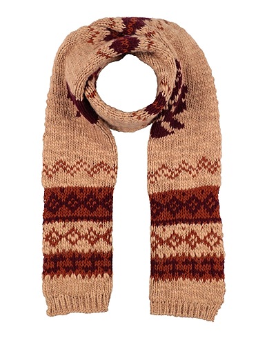 ALTEA Scarves and foulards Camel 40% Virgin Wool, 40% Acrylic, 20% Polyamide
