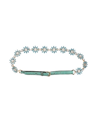 DOLCE&GABBANA Cintura Sottile Azzurro 48% Cristallo, 32% Ottone, 20% Ayers