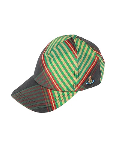 VIVIENNE WESTWOOD Hat BASEBALL CAP		 Green 55% Cotton, 45% Linen