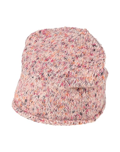 KANGRA 帽子 ピンク コットン 36% / 毛（アルパカ） 25% / ナイロン 24% / ポリエステル 15%