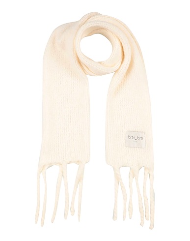 FORTE_FORTE Sciarpe e foulard Off white 55% Acrilico, 17% Lana mohair, 17% Lana, 11% Poliammide