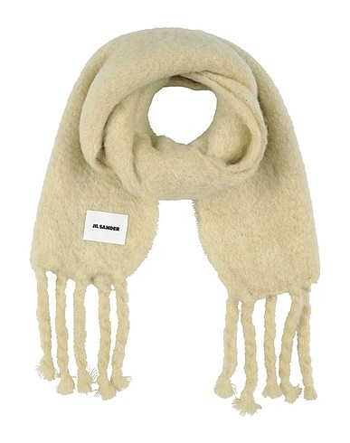 JIL SANDER Écharpes et foulards Vert sauge 73% Laine mohair, 24% Laine, 3% Polyamide