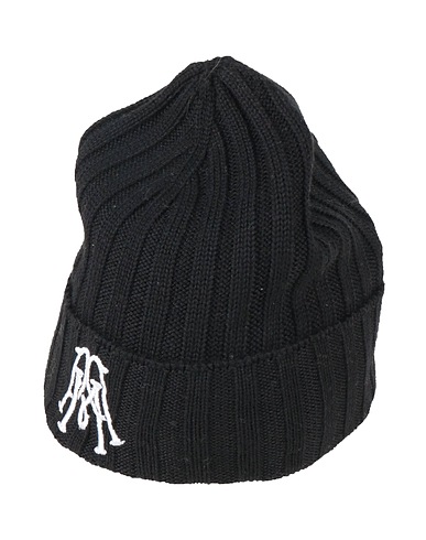 PAOLO PECORA Hat Black 50% Acrylic, 50% Wool