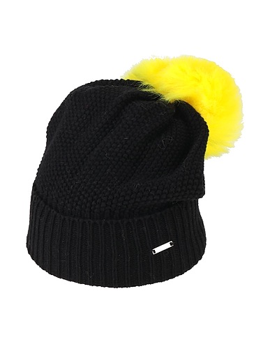 SARABANDA Hat Black 55% Cotton, 40% Polyamide, 5% Wool