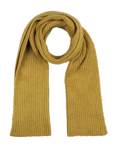 GRIFONI Sciarpe e foulard Senape 80% Cotone, 15% Poliammide, 5% Elastan