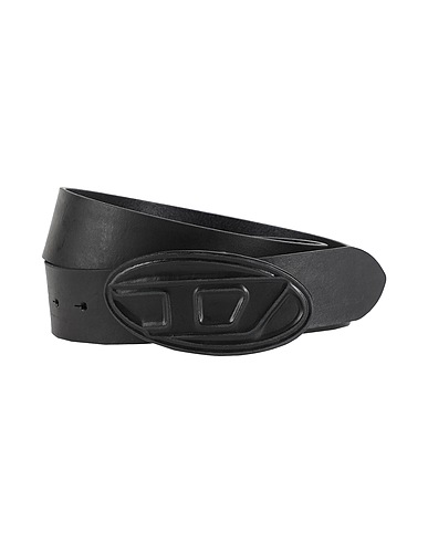 DIESEL レザーベルト B-1DR SCRATCH
 ブラック 牛革 100%