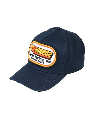 DSQUARED2 Cappello Blu navy 100% Cotone