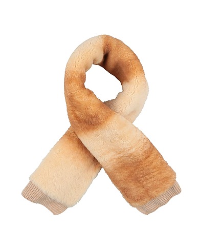 MARNI Sciarpe e foulard Beige 100% Pelliccia di agnello