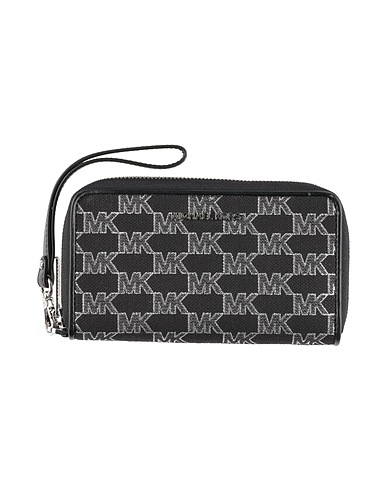 MICHAEL MICHAEL KORS Wallet Black Textile fibres