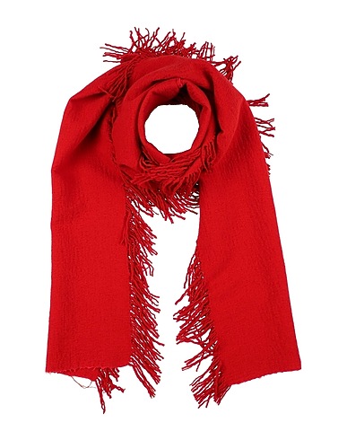 UMA WANG Scarves and foulards Red 100% Virgin Wool
