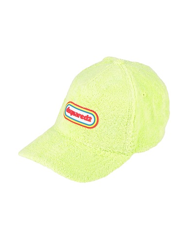 DSQUARED2 Cappello Verde lime 100% Cotone