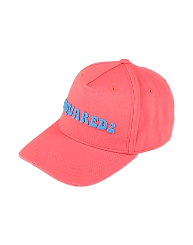 DSQUARED2 Hat Coral 100% Cotton