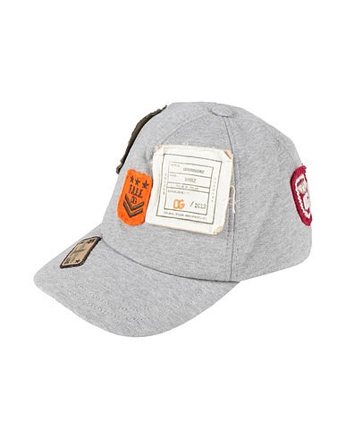 DOLCE&GABBANA Hat Grey 100% Cotton