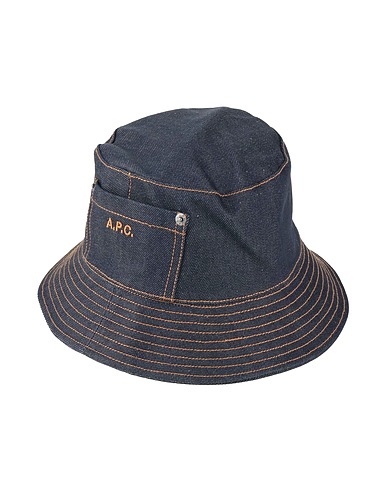 A.P.C. Hat Blue 98% Cotton, 2% Polyester