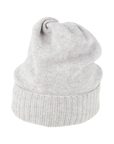 KUXO Hat Light grey 42% Wool, 30% Viscose, 18% Polyamide, 10% Cashmere