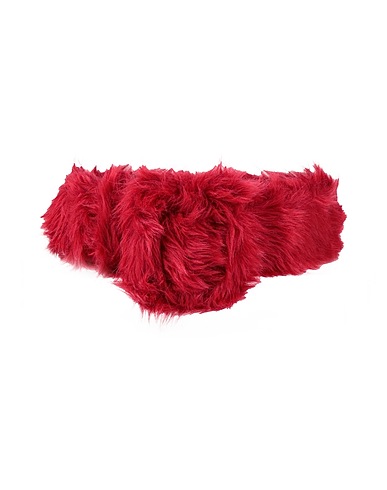 MARNI High-waist belt Brick red 50% Modacrylic, 34% Acrylic, 16% Polyester, Cow leather, Brass