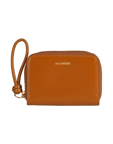 JIL SANDER Wallet Camel 100% Cow leather