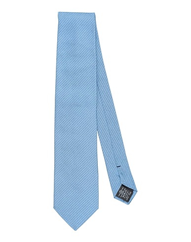 DUNHILL Ties and bow ties Azure 100% Mulberry silk