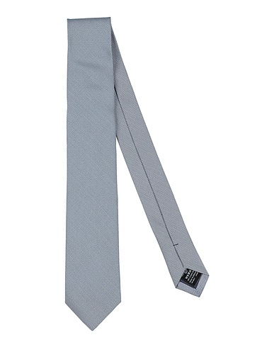 DUNHILL Ties and bow ties Pastel blue 100% Mulberry silk